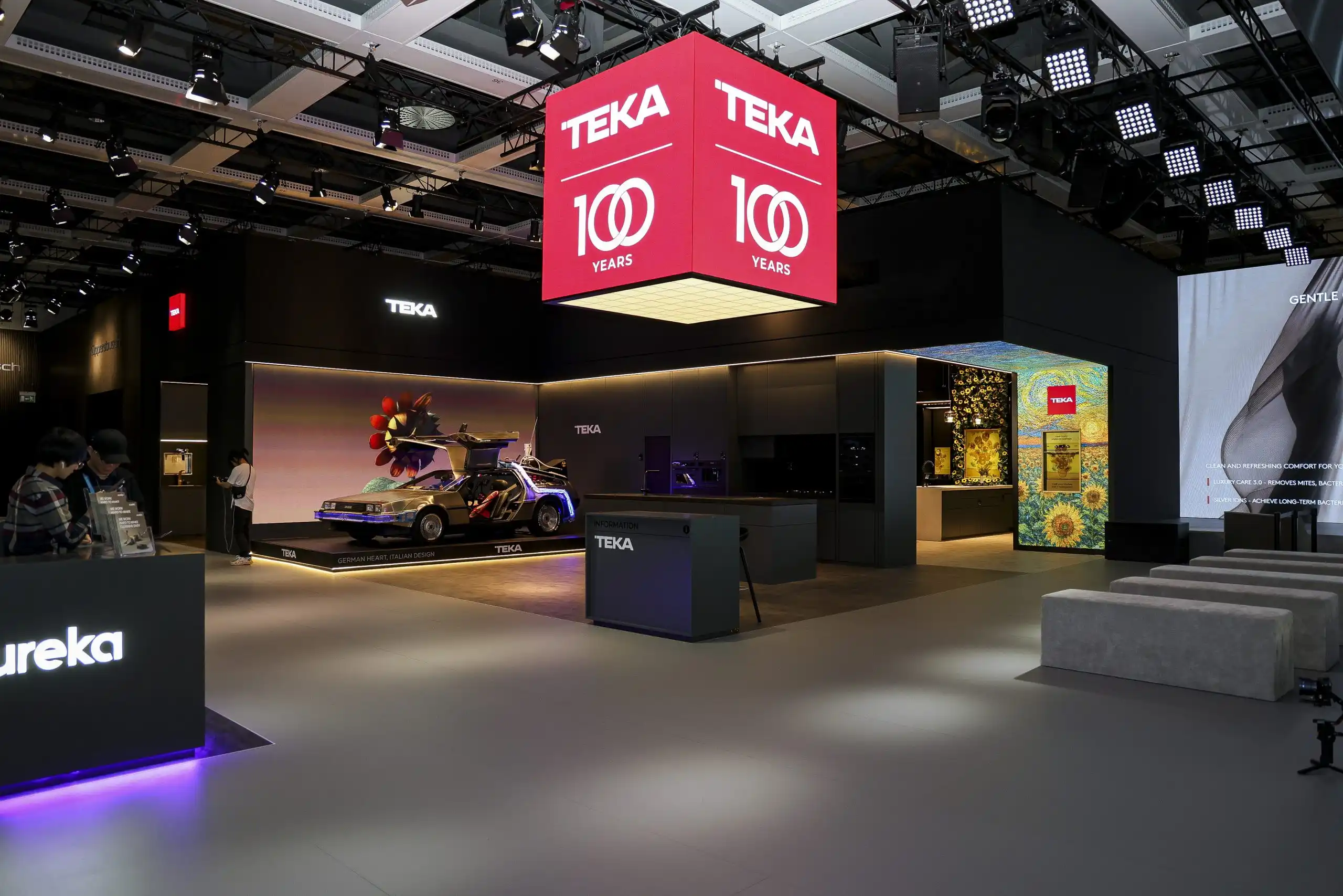 Wnętrze showroomu od firmy Teka